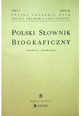 Polski Słownik Biograficzny Zeszyt 204