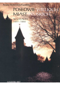 Renata Skowrońska-Kamińska, Posłowie Wielkich Miast Pruskich 1411-1454