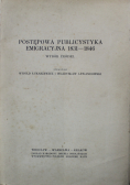 Postępowa Publicystyka Emigracyjna 1831 - 1846