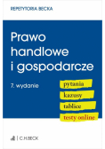 Prawo handlowe i gospodarcze. Pytania. Kazusy. Tablice. Testy online