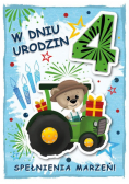 Karnet Urodziny 4