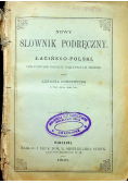 Nowy słownik podręczny łacińsko polski 1898 r