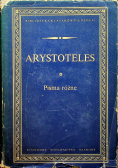 Arystoteles Pisma rożne