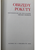 Obrzędy pokuty Dostosowanie do zwyczajów diecezji polskich