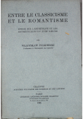 Entre le classicisme et le romantisme 1925 r