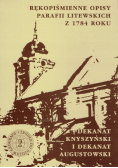 Rękopiśmienne Opisy Parafii Litewskich z 1784 roku Zeszyt 2