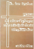 Praca w starożytnym chrześcijaństwie  afrykańskim