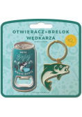 Zestaw brelok + otwieracz dla wędkarza