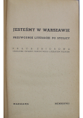 Jesteśmy w Warszawie 1938 r.