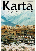 Karta Nr 17 / 95 Listy z I wojny