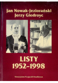 Nowak-Jeziorański, Giedroyc  Listy 1952-1998