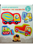 CzuCzu Puzzle progresywne Pojazdy na budowie