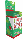 Naklejki 3D Xmas 10x20cm (50szt) HAPPY COLOR