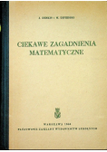 Ciekawe zagadnienia matematyczne