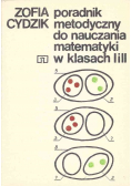 Poradnik metodyczny do nauczania matematyki w klasach I i II