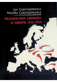 Przesiedlenia ludności w Europie 1915-1959