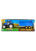 Traktor New Holland T5 z przyczepą 1:32