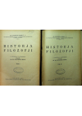 Historja Filozofji Tom I i II 1929 r.