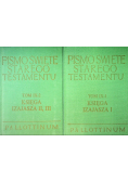 Pismo Święte Starego Testamentu Tom 1 i 2