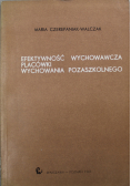 Efektywność wychowawcza placówki wychowania pozaszkolnego
