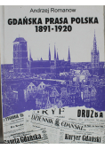 Gdańska Prasa Polska 1891 1920