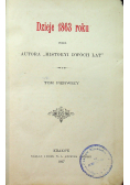Dzieje 1863 roku tom I 1897r
