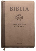 Biblia pierwszego Kościoła z paginat. brązowa