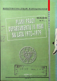 Plany pracy departamentu IV MSW na lata 1972 1979