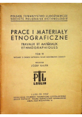 Prace i Materiały Etnograficzne Tom VI  1947 r.