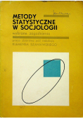 Metody statystyczne w socjologii