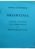 Objawienia  o dusz naturze ich odmianach