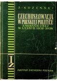 Czechosłowacja w Polskiej polityce