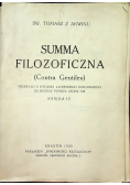 Suma filozoficzna 1935 r Księga IV