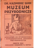 Muzeum przyrodnicze, 1923 r.