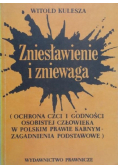 Zniesławienie i zniewaga