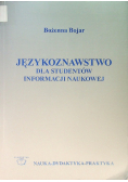 Językoznawstwo dla studentów informacji naukowej