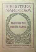 Dwadzieścia pięć opowieści wampira