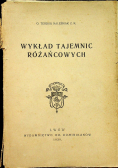 Wykład tajemnic różańcowych 1929 r