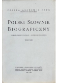 Polski słownik biograficzny tom XIII reprint 1968