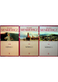 Sienkiewicz nowele 3 tomy