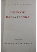 Dziennik Hansa Franka Tom I
