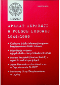 Aparat represji w Polsce Ludowej 1944 do 1989  Nr 1