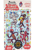 Puzzle obserwacyjne Ciało człowieka 204 elementy