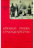 Łódzkie studia etnograficzne Tom II