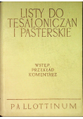 Listy do Tesaloniczan i Pasterskie, Tom IX