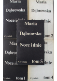 Noce i dnie 5 Tomów  1948r