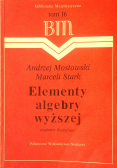 Elementy algebry wyższej tom 16