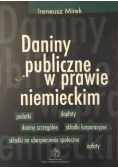 Daniny publiczne w prawie niemieckim + autograf Mirka