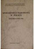 Mniejszości narodowe w Polsce Informator 1994