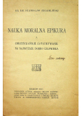 Nauka moralna Epikura a chrześcijańskie zapatrywanie na najwyższe dobro człowieka 1917 r